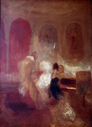 Muziekfeest, East Cowes Castle, ca. 1835