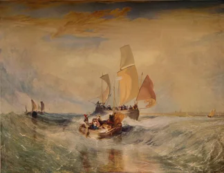 Nu voor de Schilder Touw Passagiers aan boord, 1827, 1938