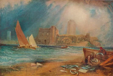 Pembroke Castle, Wales, ca. 1829