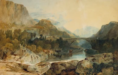 Rosthwaite Brug, Borrowdale, ca. 1802