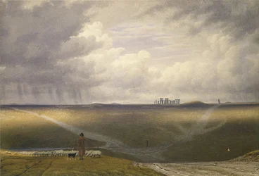 Stonehenge - Een regenachtige dag