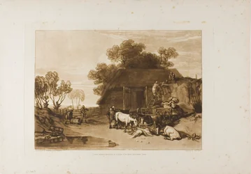 De Strohof, plaat 7 uit Liber Studiorum