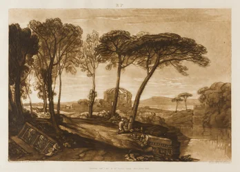 De Tempel van Minerva Medica, Plaat 23 uit Liber Studiorum