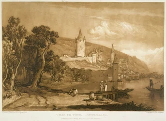 De stad Thun, uit de 