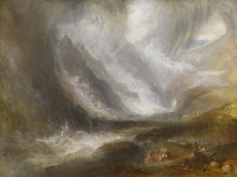 Aostadal: sneeuwstorm, lawine en onweersbui, 1836-37