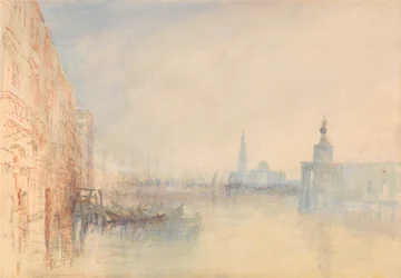 Venetië, de monding van het Canal Grande
