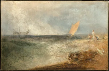 Uitzicht voor Margate, avond