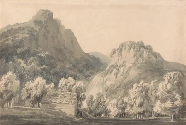 Waterval van Lodore, Cumberland
