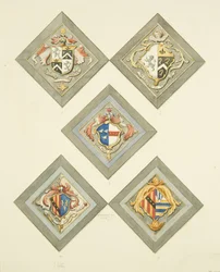 5 Hatchments in St. Philip