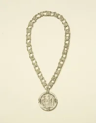 Stadswacht Badge (ambtsketen in gemeentelijke processies)