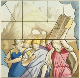 Glas-in-lood in de St Mark