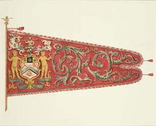 Het vaandel van de timmerlieden, ca. 1833