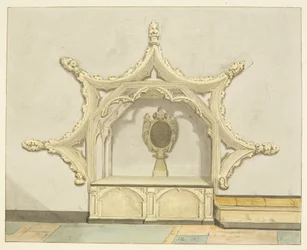 Graf van Sir Charles Vaughan in de kathedraal van Bristol