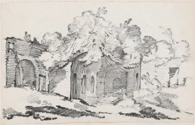 De grot van de nimf Egeria