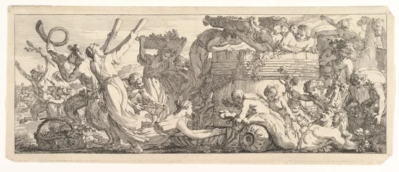 De Aankomst van het Wijnvat, ca. 1755