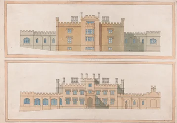 Ontwerp voor een Tudoresk Landhuis