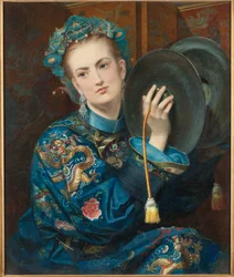 Een Vrouw in een Oosters Kostuum, 1866