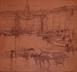 Haven Scène, Regenachtige Dag