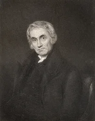 Samuel Drew, gegraveerd door R. Hicks, uit „De Nationale Portrettengalerij, Deel IV”, gepubliceerd ca. 1820