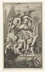 Hercules gekroond door Victoria