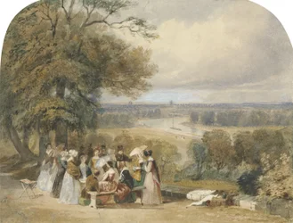Een picknick op Richmond Hill