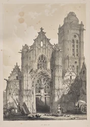 Architectuur van de Middeleeuwen: In Senlis