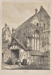Architectuur van de Middeleeuwen: St. Etienne, Rouen