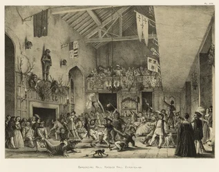 Banketzaal, Haddon Hall, Derbyshire