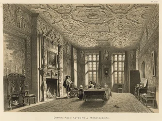 Salon, Aston Hall, Warwickshire