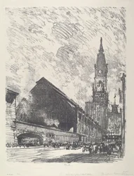 Broad St. Station, 1912