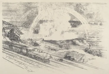 Falls Station, Niagara, 1910