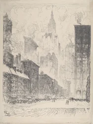 Vanaf Fulton Street