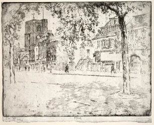 Huis waar Whistler stierf