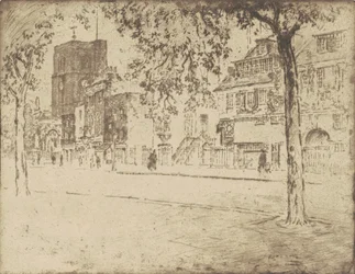 Huis Waar Whistler Stierf, 1904