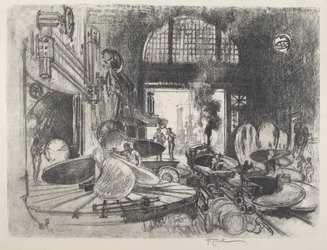 Propellerbladen maken, 1917
