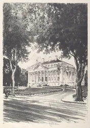 Nationaal hoofdkwartier van het Rode Kruis, Washington, 1919.