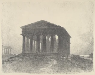 Paestum, avond, 1913