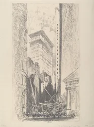 Herbouw van Broad Street, 1910