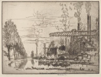 Het Kanaal van Brussel, Een Moderne Hobbema