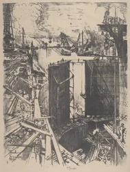De Sluisdeur, Gatun Lock