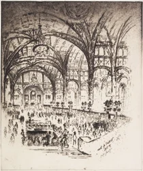 De Hal van IJzer, Pennsylvania Station, New York, 1919