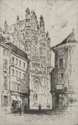 Het Transept, Beauvais, 1907