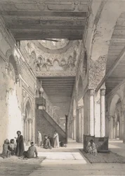 12. Interieur, Moskee van Ibn Toûloun, 1843
