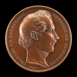 Charles de Brouckère, 1796-1860, burgemeester van Brussel 1848 [voorzijde]