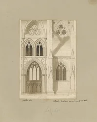 Interieur van de kathedraal van Lichfield - Schip