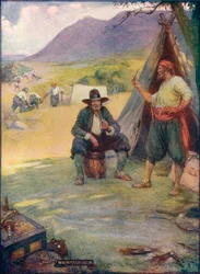 Waar Nu De Grote Stad Kaapstad Staat, Zettten Ze Hun Tenten En Hutten Op, ca. 1908, ca. 1920
