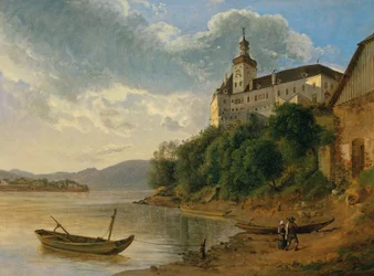Kasteel Persenbeug naar het Noordwesten