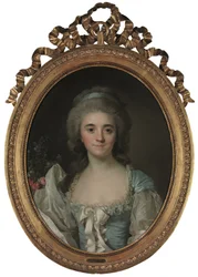 Portret van Comtesse de Provence (1753-1810) (olieverf op doek)