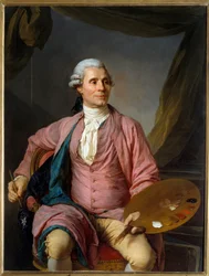 Portret van de schilder Joseph Marie Vien (1716-1809)