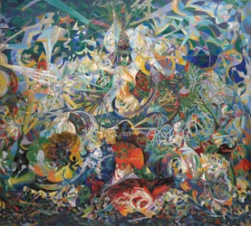 Slag van lichten, Coney Island, Mardi Gras